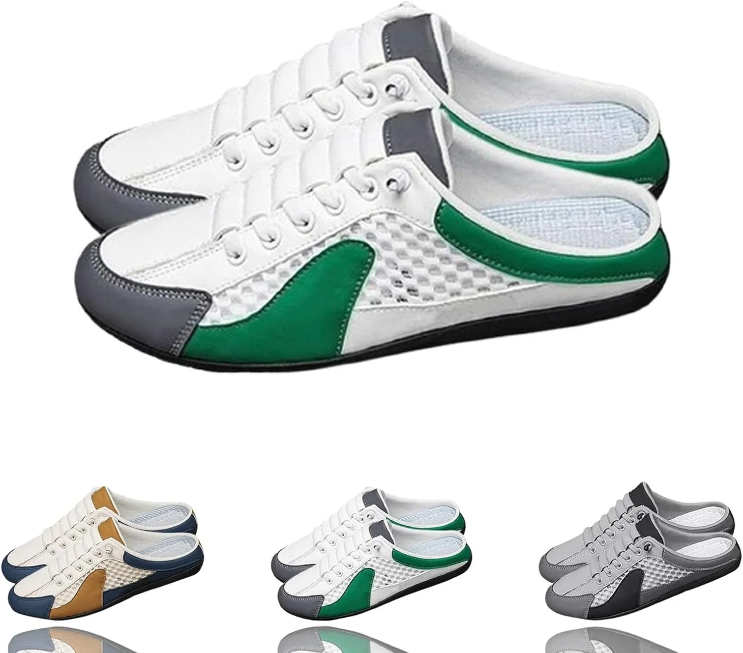 2025 New Women's Hollow Out Breathable Platform Wedge Sandals Casual Stylish Roman Sandal Leather Closed Toe Comfortable Casual Stylish Sandals