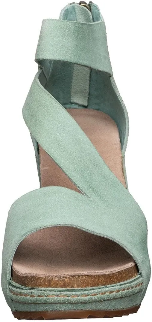 Antelope Women's Davi Leather Wedge Sandals