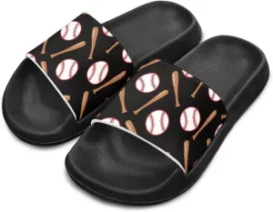 Anti-Slip Indoor Home Slippers for Girls and Boys, Kids Summer Shoes Size 11 Little Kid- Size 3 Big Kid