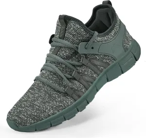 AOE Womens Fashion Walking Running Shoes Ultra Lightweight Breathable Mesh Tennis Shoes Non Slip Athletic Workout Gym Sneakers