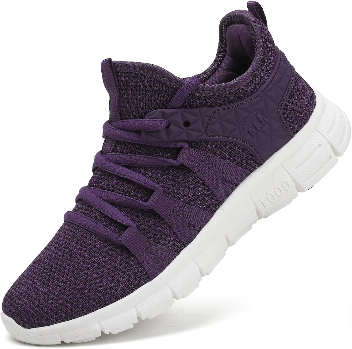 AOE Womens Fashion Walking Running Shoes Ultra Lightweight Breathable Mesh Tennis Shoes Non Slip Athletic Workout Gym Sneakers