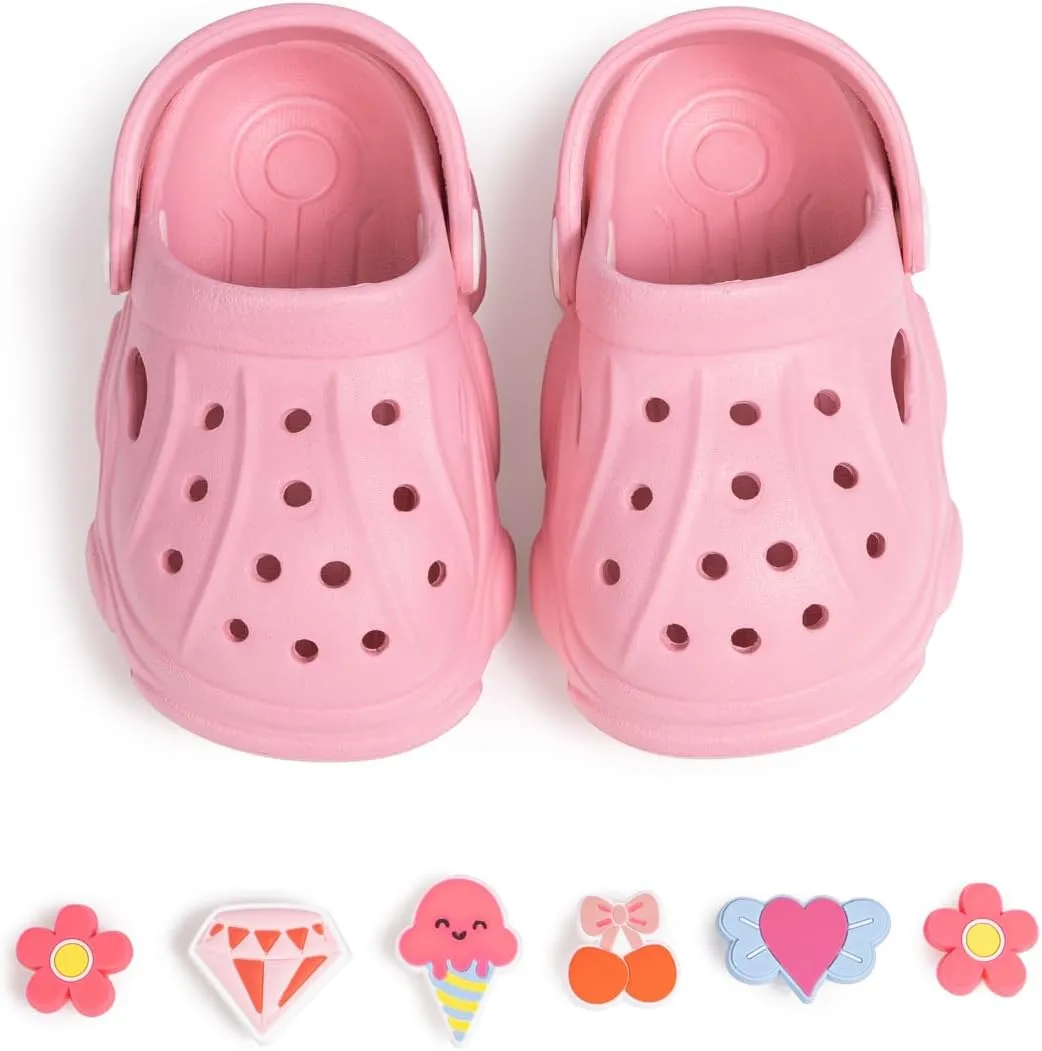 Babelvit Toddler Boys Girls Garden Clogs Infant Cute Slip On Slides Water Shoes Baby Lightweight Breathable Summer Beach Pool Outdoor Sandals Comfort Clogs Slippers