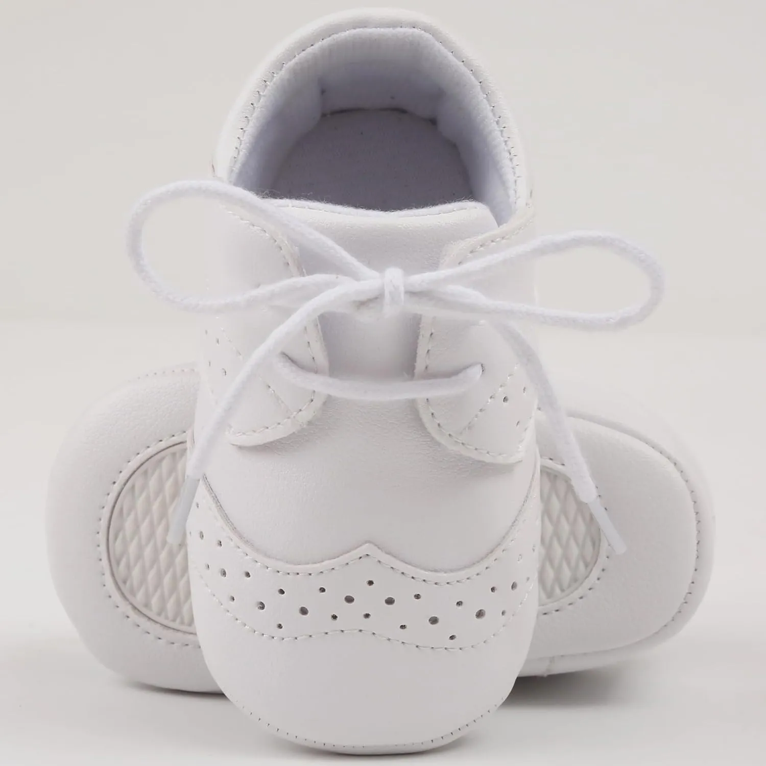 Baby Boys Girls Shoes ​Soft Sole Non-Slip PU Leather Baptism Christening Shoes Infant First Walker Shoes Toddler Crib Shoes Newborn Loafers Flats Shoes