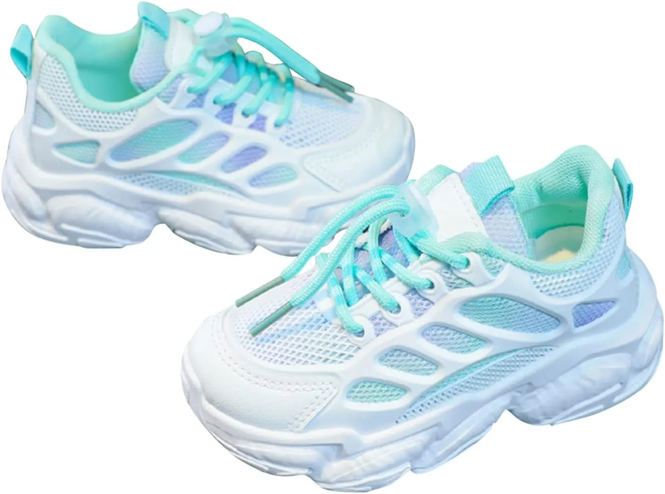 Baby Toddler Infant Mesh Sneaker Lace-Up Lightweight Breathable Sport Shoes Newborn Outdoor First Walking Non Slip Shoes