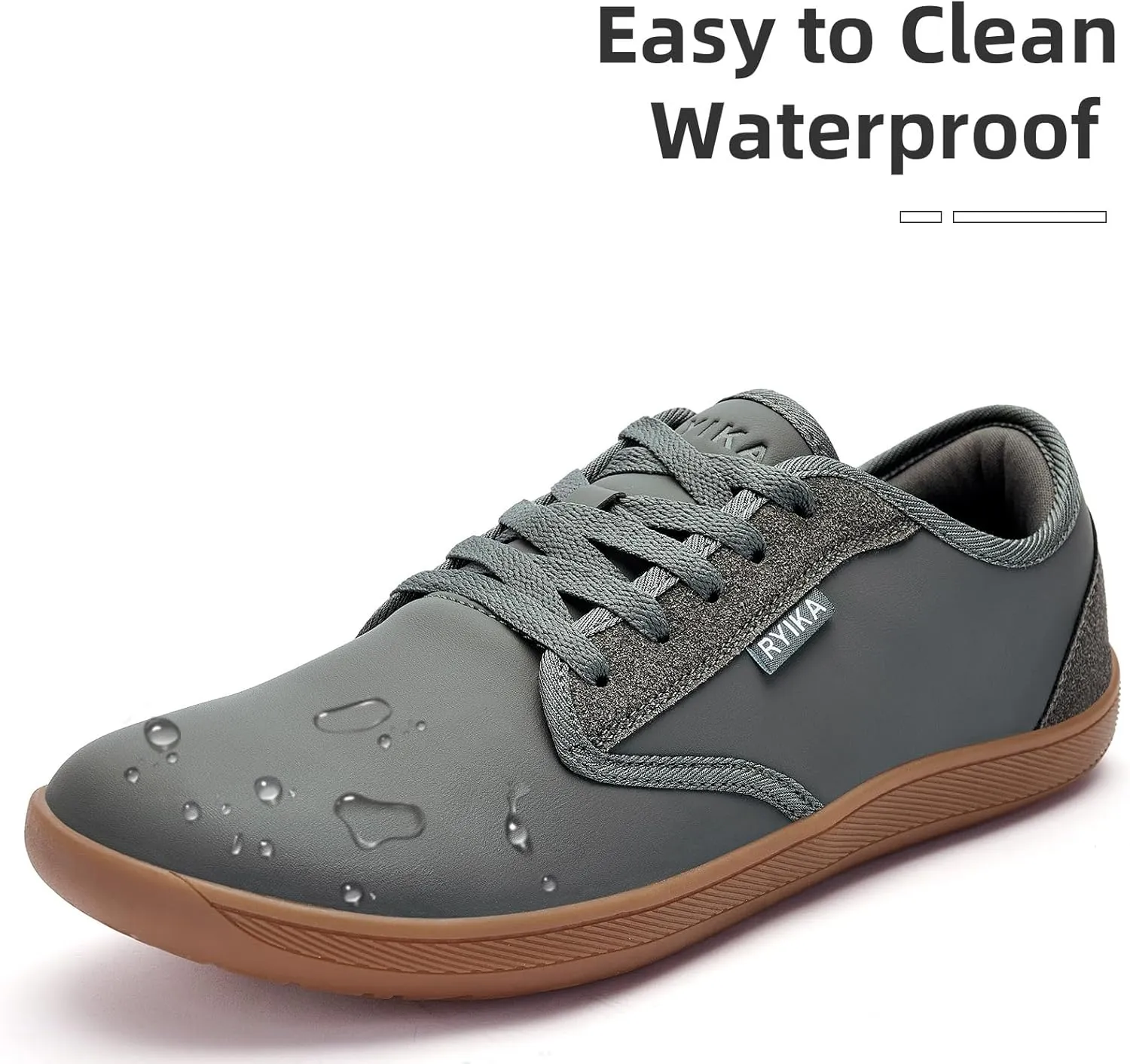 Barefoot Shoes Men Wide Toe Box Width Walking Shoes Zero Drop Sneakers