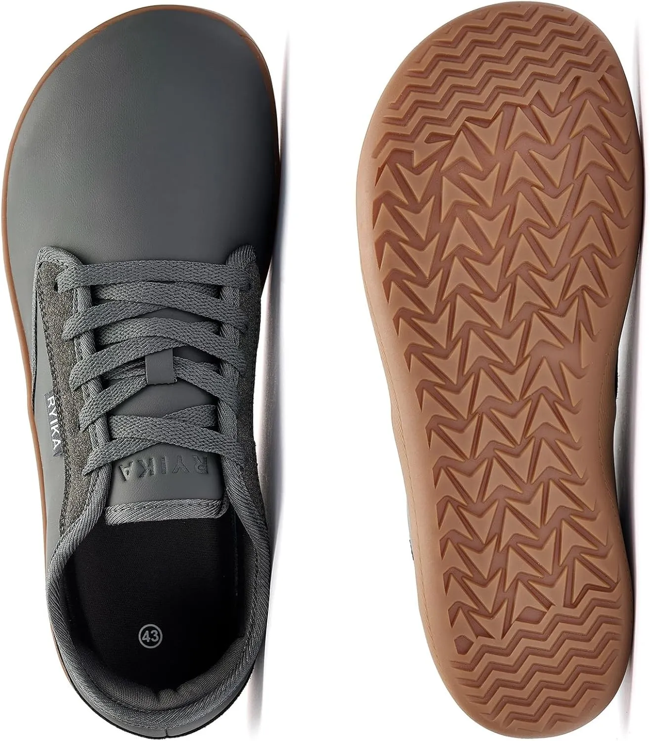 Barefoot Shoes Men Wide Toe Box Width Walking Shoes Zero Drop Sneakers
