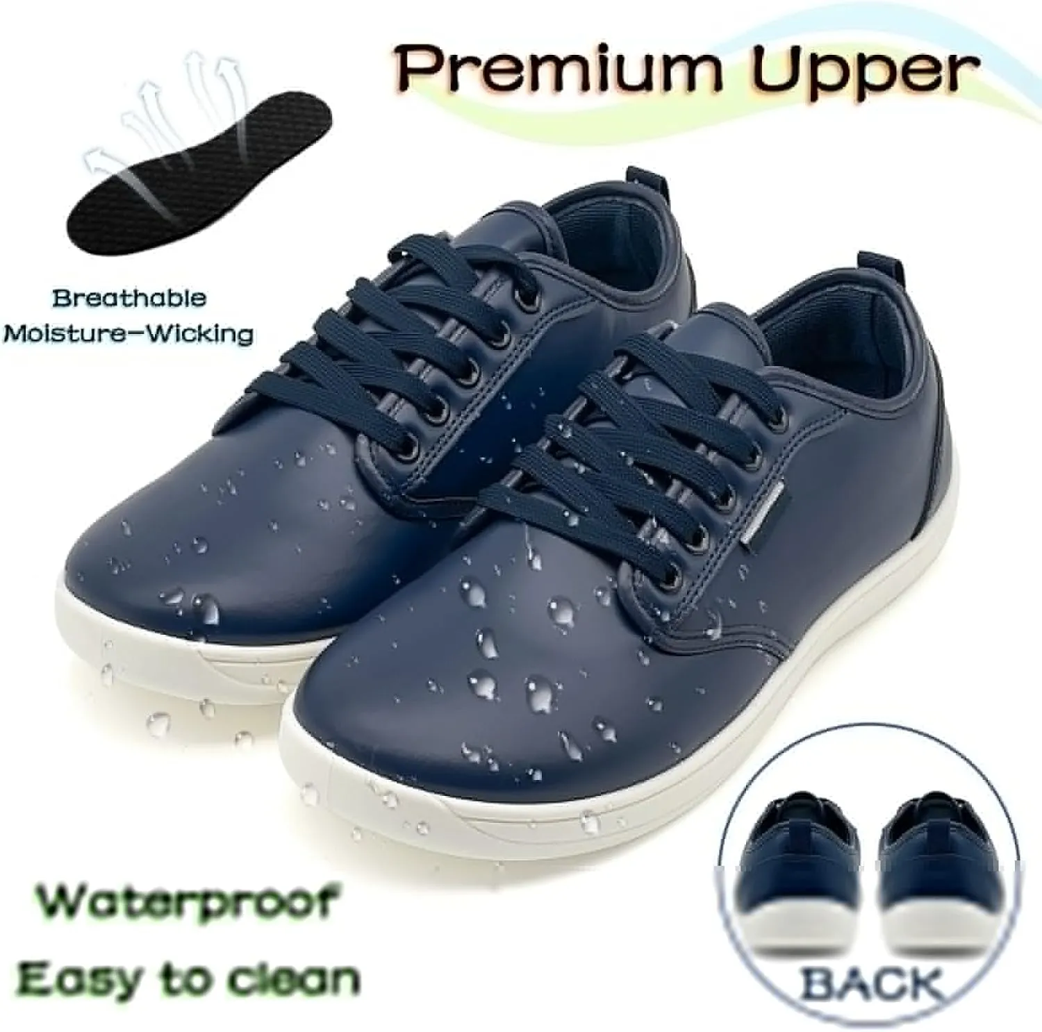 Barefoot Shoes Men Women Zero Drop Minimalist Soft Feel Wide Toe Box Non-Slip Comfortable Walking & Hiking Sneakers