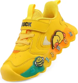 B.Duck Toddler Shoes for Girl and Boy [Toddler 4-Toddler 12] Kids Shoes Toddler Sneakers Girls Shoes Toddler Running Shoes Toddler Sneakers for Toddler/Little Kid Shoes