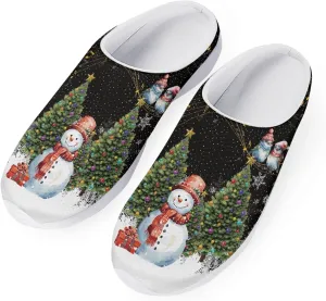Boatee Garden Clogs Shoes Women's Men's Breathable USA Flag Deer Mule Sandals Slippers Footwear