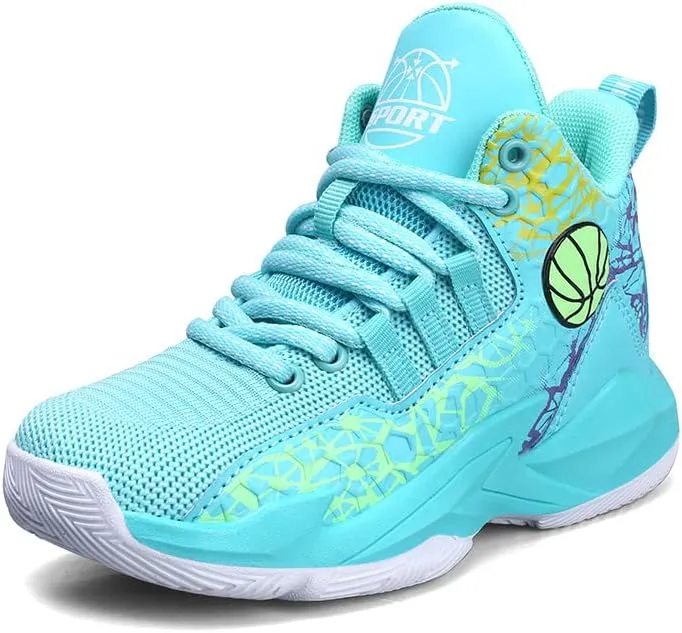 Boys and Kids Basketball Shoes Lightweight Fashion Sneakers