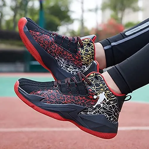 Boys and Kids Basketball Shoes Lightweight Fashion Sneakers