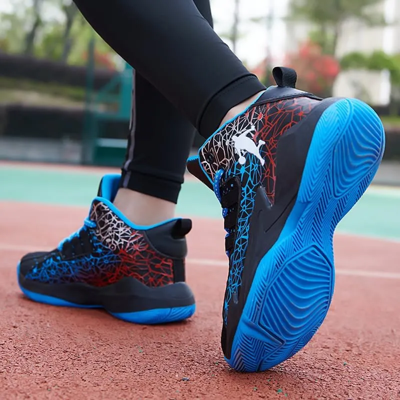 Boys and Kids Basketball Shoes Lightweight Fashion Sneakers