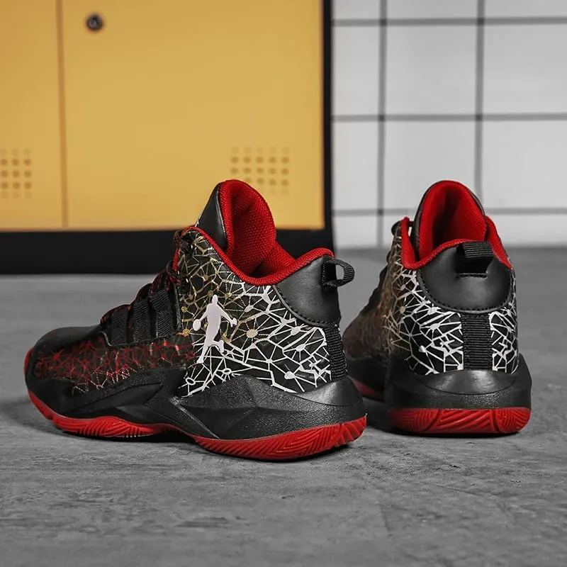 Boys and Kids Basketball Shoes Lightweight Fashion Sneakers
