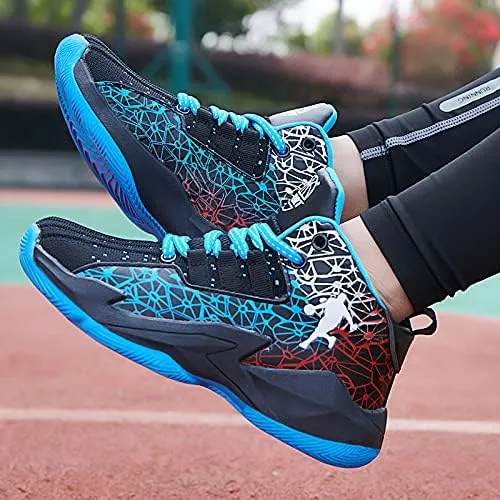 Boys and Kids Basketball Shoes Lightweight Fashion Sneakers