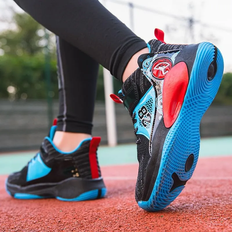 Boys and Kids Basketball Shoes Lightweight Fashion Sneakers