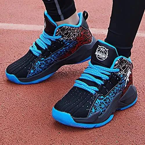 Boys and Kids Basketball Shoes Lightweight Fashion Sneakers