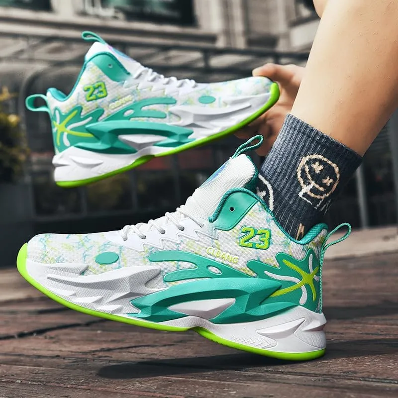 Boy's Basketball Shoes Lightweight Fashion Sneakers