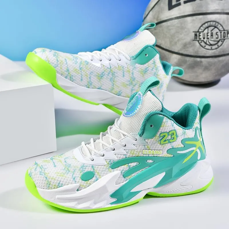 Boy's Basketball Shoes Lightweight Fashion Sneakers
