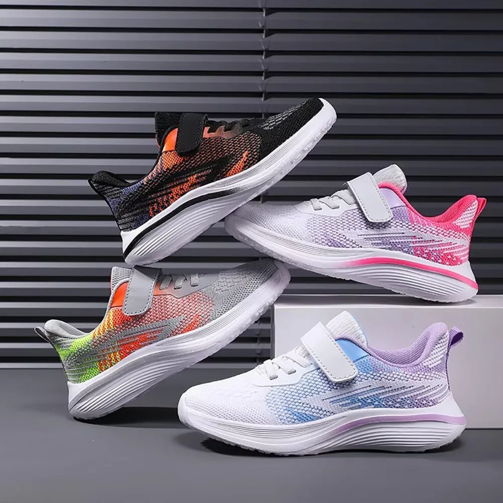 Boys Girls Kids Sneakers Lightweight Athletic Running Walking Tennis Shoes