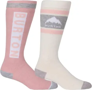 Burton Women's Weekend Midweight Snowboard Socks 2 Pack