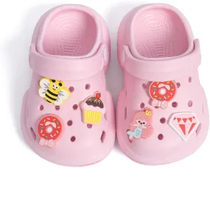 Casazoe Toddler Boys Girls Cute Garden Clogs Kids Slip On Water Shoes EVA Lightweight Summer Slipper Slides Baby Comfort Sandals Children Outdoor Shower Beach Pool Play Shoes