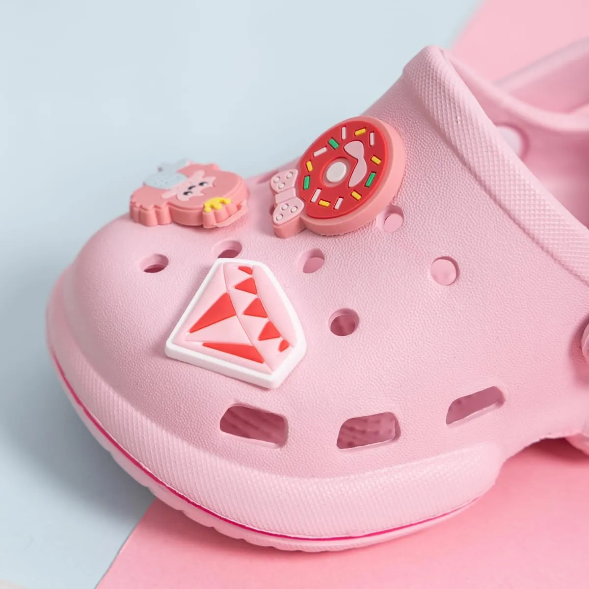 Casazoe Toddler Boys Girls Cute Garden Clogs Kids Slip On Water Shoes EVA Lightweight Summer Slipper Slides Baby Comfort Sandals Children Outdoor Shower Beach Pool Play Shoes