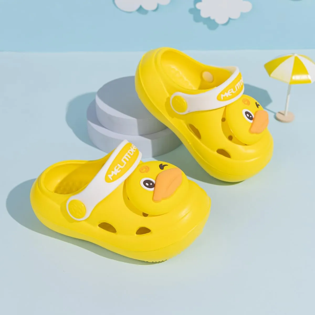 Casazoe Toddler Kids Boys Girls EVA Garden Clogs Summer Outdoor Slip On Shoes Cute Animal Water Sandals Children Lightweight Slipper Beach Pool Play Shoes (Baby/Toddler Kids)