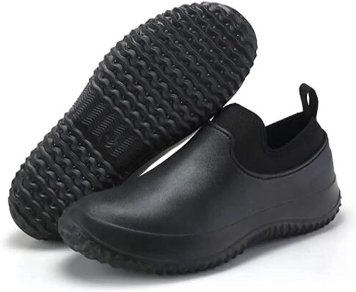 Chef Shoes Waterproof Non Slip Water Shoes Safety Garden Shoes Kitchen Shoes Rain Boots Catering Sneakers Work Clogs for Men Women