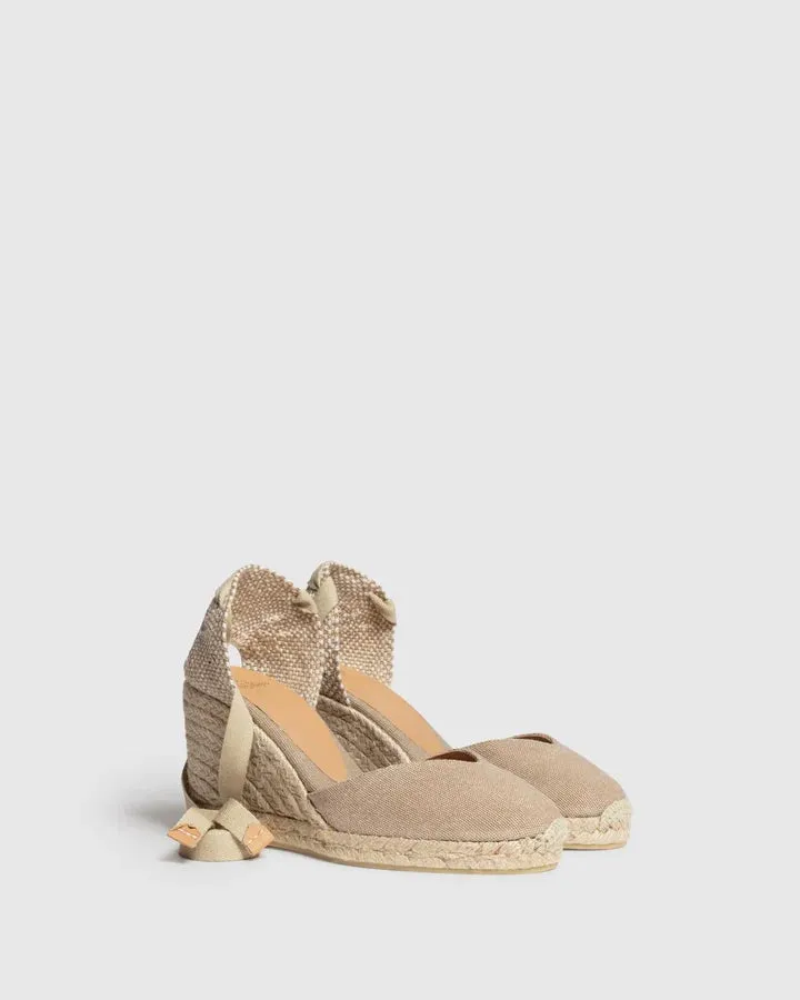 Chiara Espadrilles - 9cm - Sand