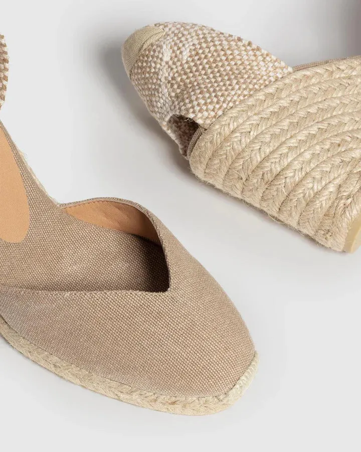 Chiara Espadrilles - 9cm - Sand