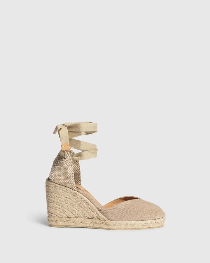 Chiara Espadrilles - 9cm - Sand