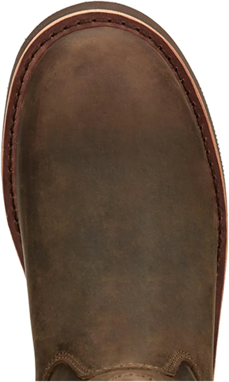 Chippewa Men's Classic 2.0 10" Pull-On Work Boot - Slip-Resistant, Durable Leather Men's Work Boots