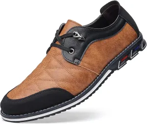 COSIDRAM Mens Casual Shoes Fashion Sneakers Dress Shoes for Men Walking Shoes Business Office Comfort Loafers