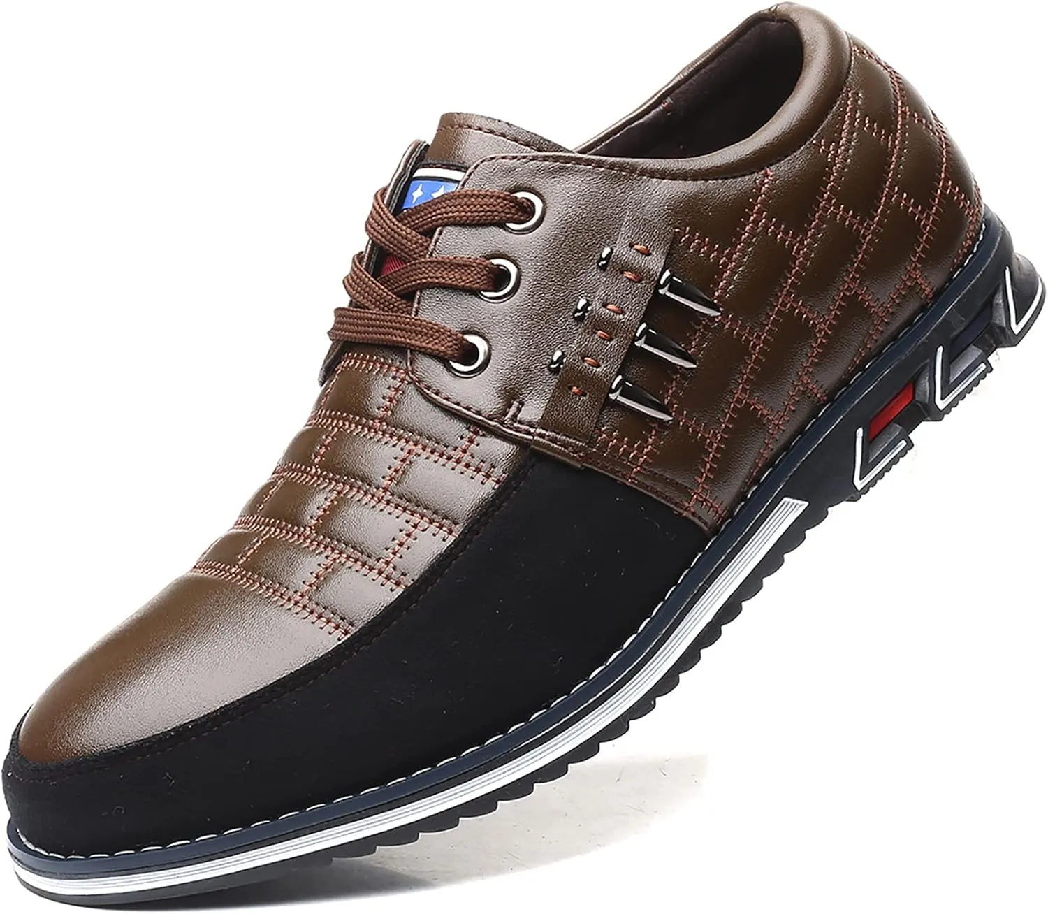COSIDRAM Mens Casual Shoes Fashion Sneakers Dress Shoes for Men Walking Shoes Business Office Comfort Loafers
