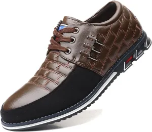 COSIDRAM Mens Casual Shoes Fashion Sneakers Dress Shoes for Men Walking Shoes Business Office Comfort Loafers