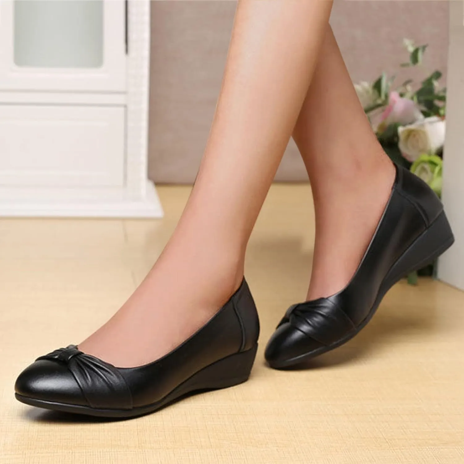 CsgrFagr Fashion Womens Breathable Lace Up Shoes Wedges Casual Sandals Shoes Swims Men Casual (Black, 7.5)