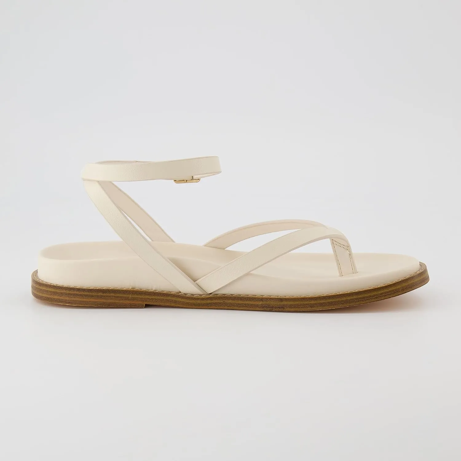 CUSHIONAIRE Women's Novel footbed sandal with  Comfort, Wide Widths Available