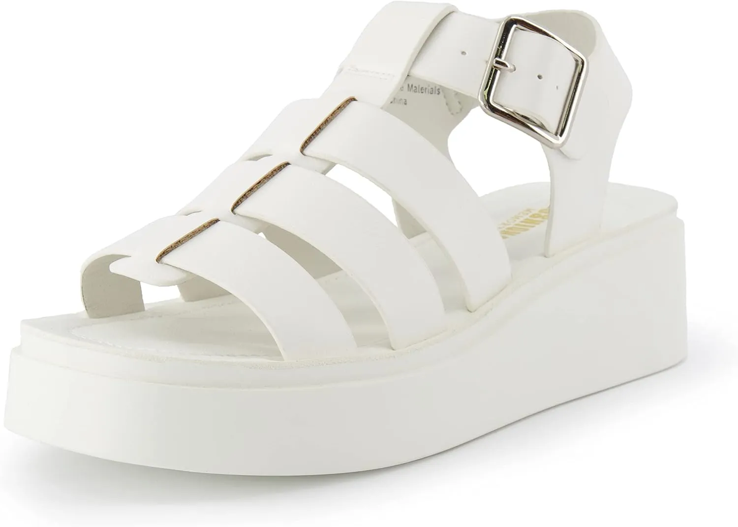 CUSHIONAIRE Women's Poppy fisherman platform sandal with  Memory Foam