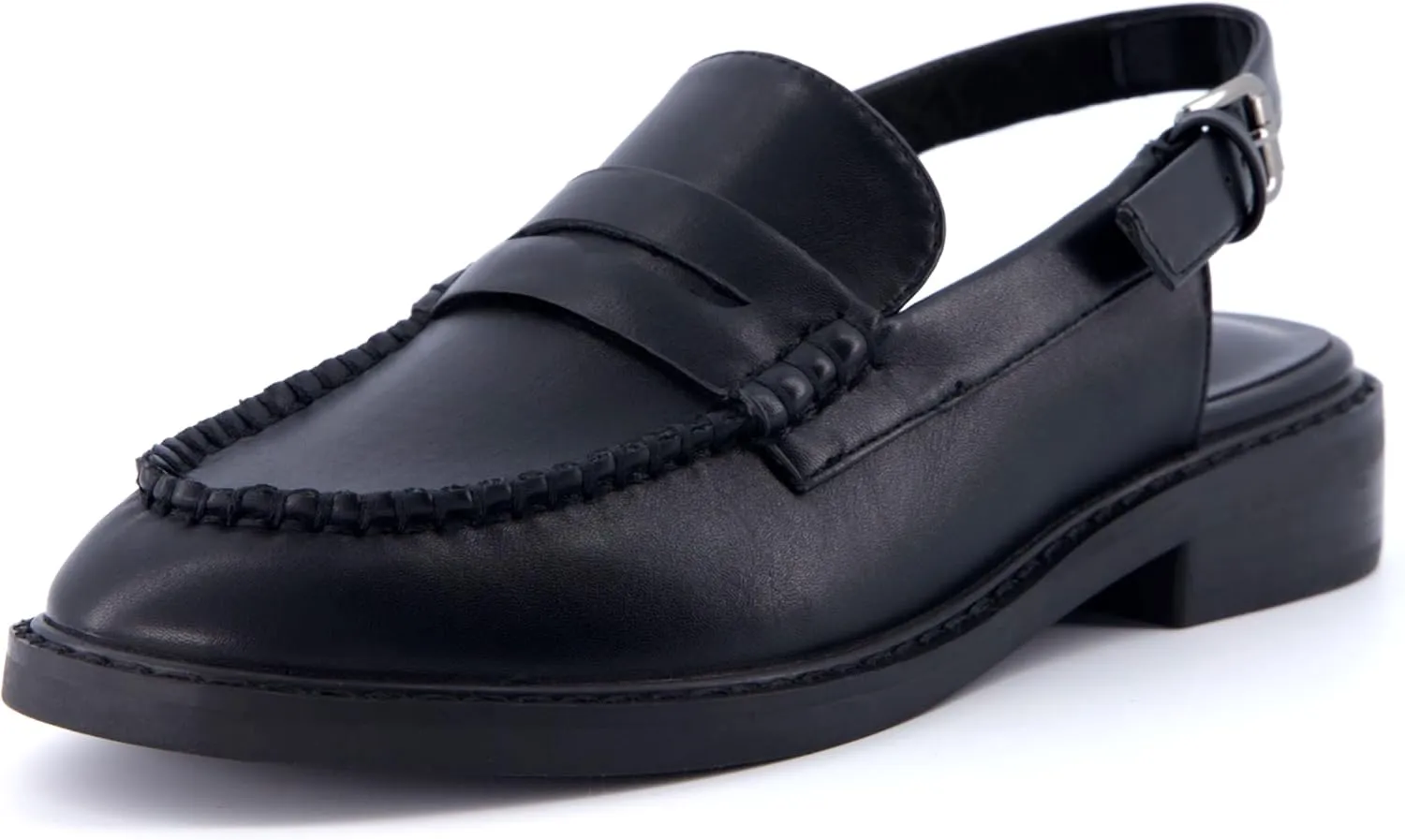 CUSHIONAIRE Women's Romance Sling Back Loafer  Memory Foam, Wide Widths Available