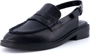 CUSHIONAIRE Women's Romance Sling Back Loafer  Memory Foam, Wide Widths Available