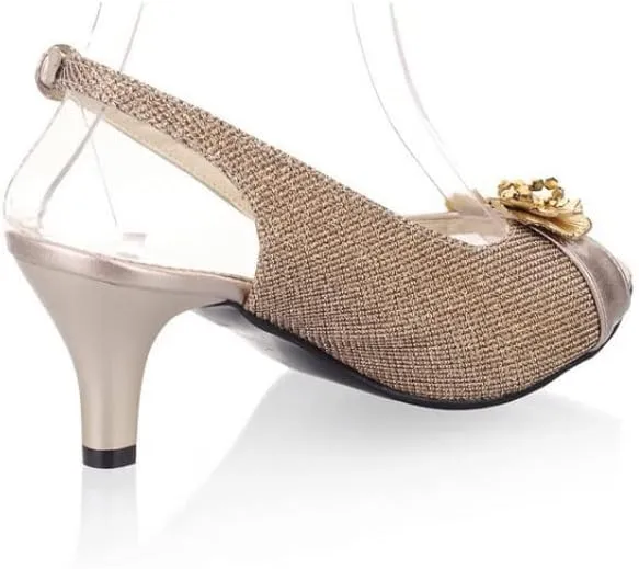 Dear Time Women Wedges Peep Toe Flower Transparent PVC Sandals Fashion Wedding Bridal Heeled Sandals Comfort Indoor Outdoor Slingback Slip On Pumps Sandals