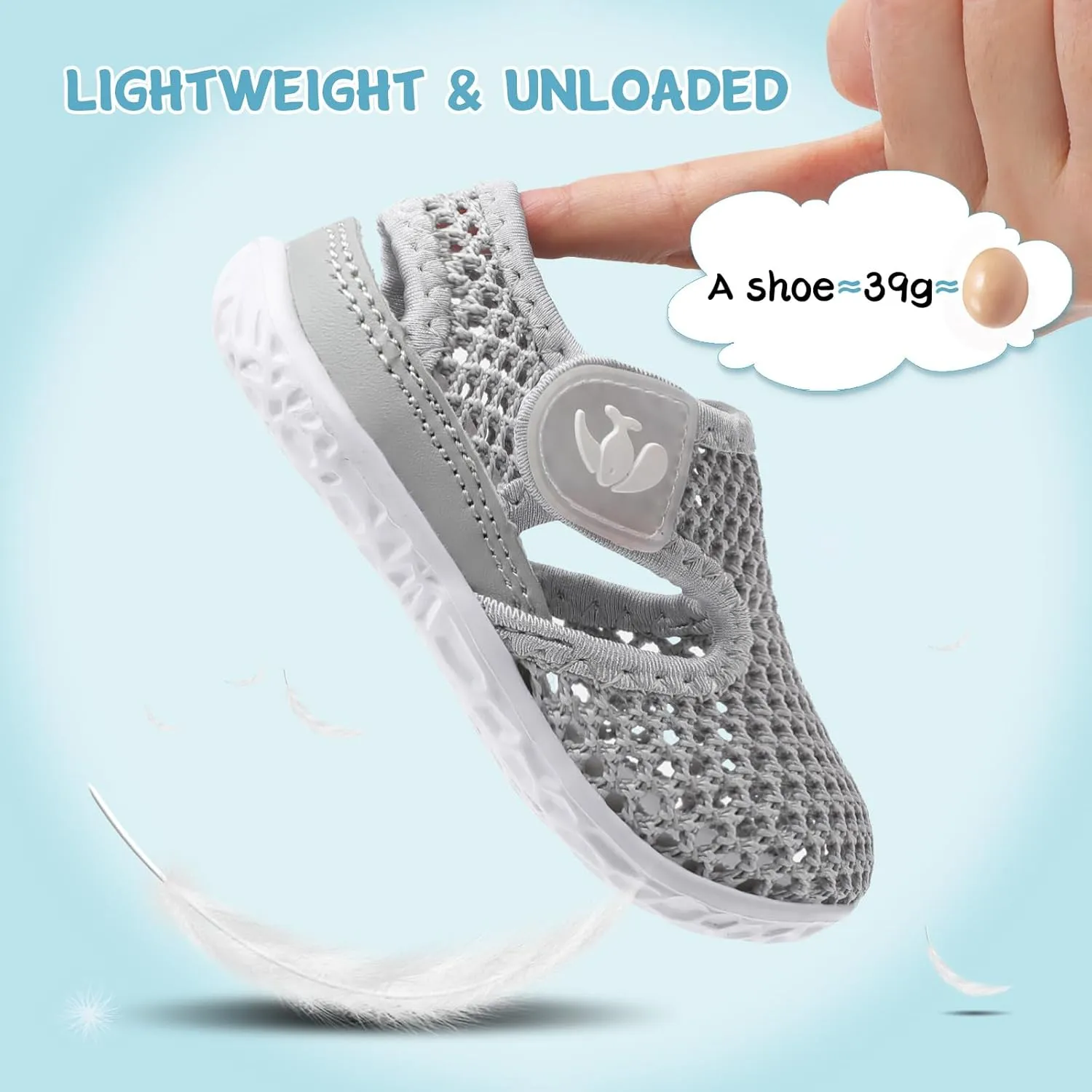 FEETCITY Baby Girl Boys Sandals Slippers Infant First Walker Shoes Summer Crib Shoes