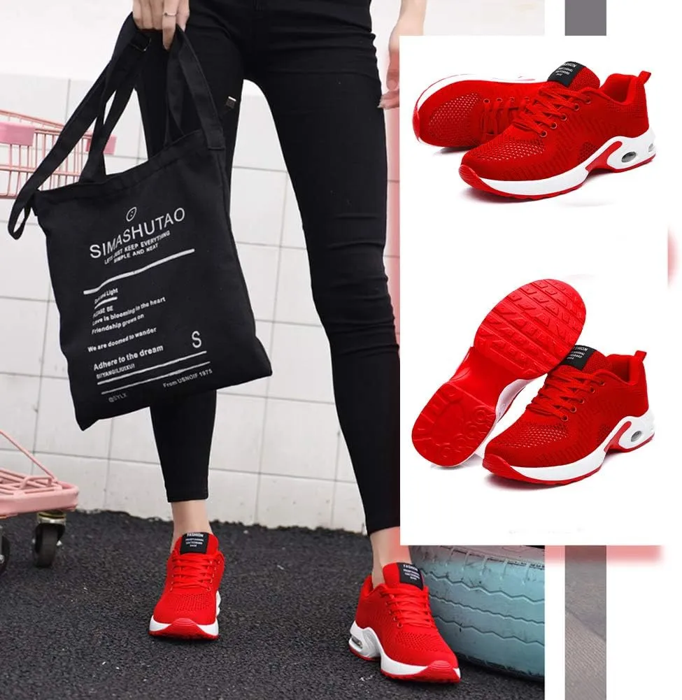 FLARUT Running Shoes Womens Lightweight Fashion Sport Sneakers Casual Walking Athletic Non Slip