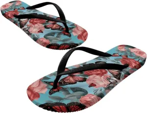 Flip Flops For Women Sandals Non-Slip Bathroom Shower Shoes Fashion Cushion Indoor and Outdoor Sandals SizeUS 5-9