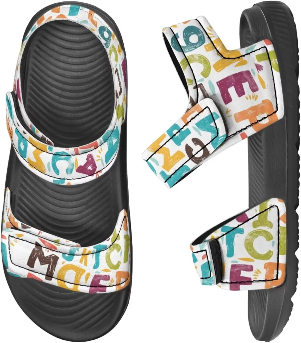 Forchrinse Girls Sport Sandals Comfort Open Toe Beach Water Sandals Summer Outdoor Shoes for Toddler/Little Kid/Big Kid