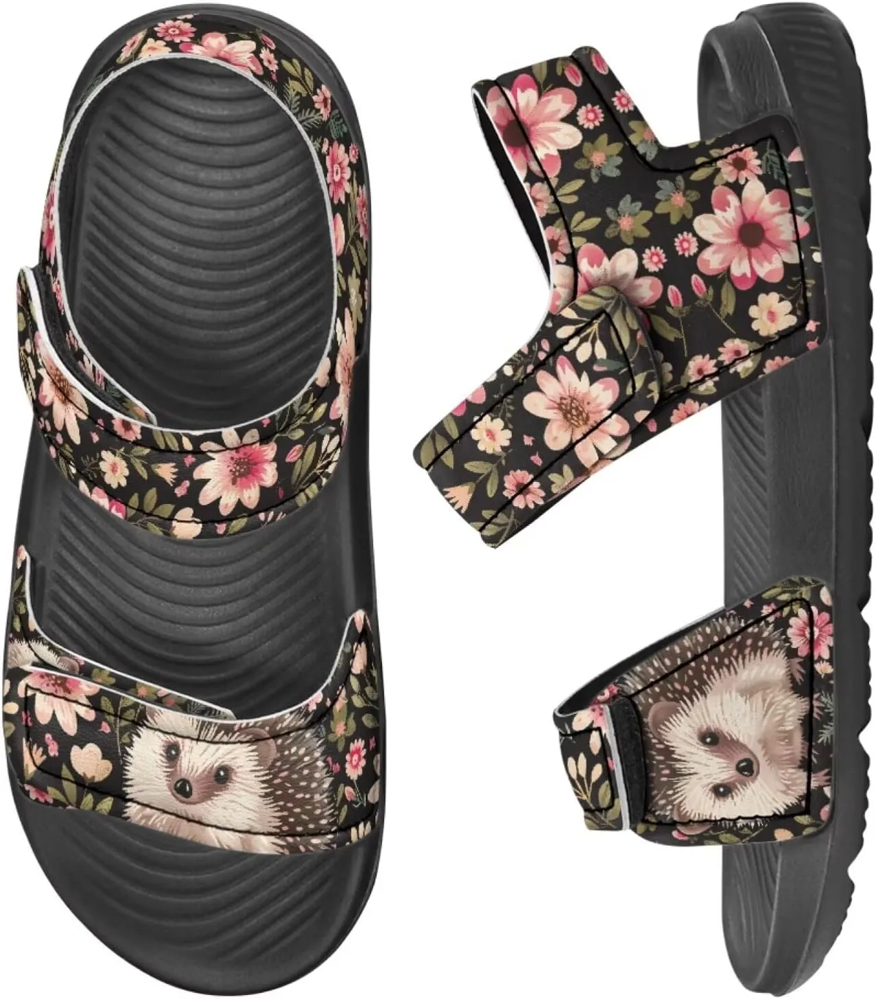Forchrinse Girls Sport Sandals Comfort Open Toe Beach Water Sandals Summer Outdoor Shoes for Toddler/Little Kid/Big Kid