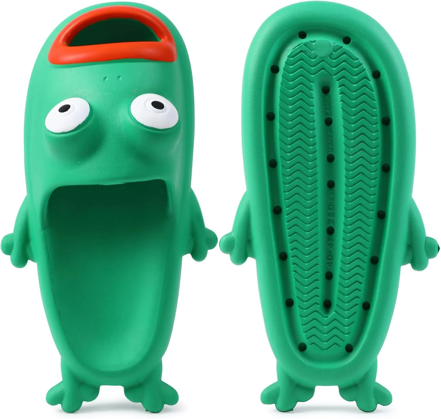 Frog Slippers Man Funny Fish Sandals Frog Sandals Beach Pool Shower Bass Shoes Cartoon Flip Flops Slides