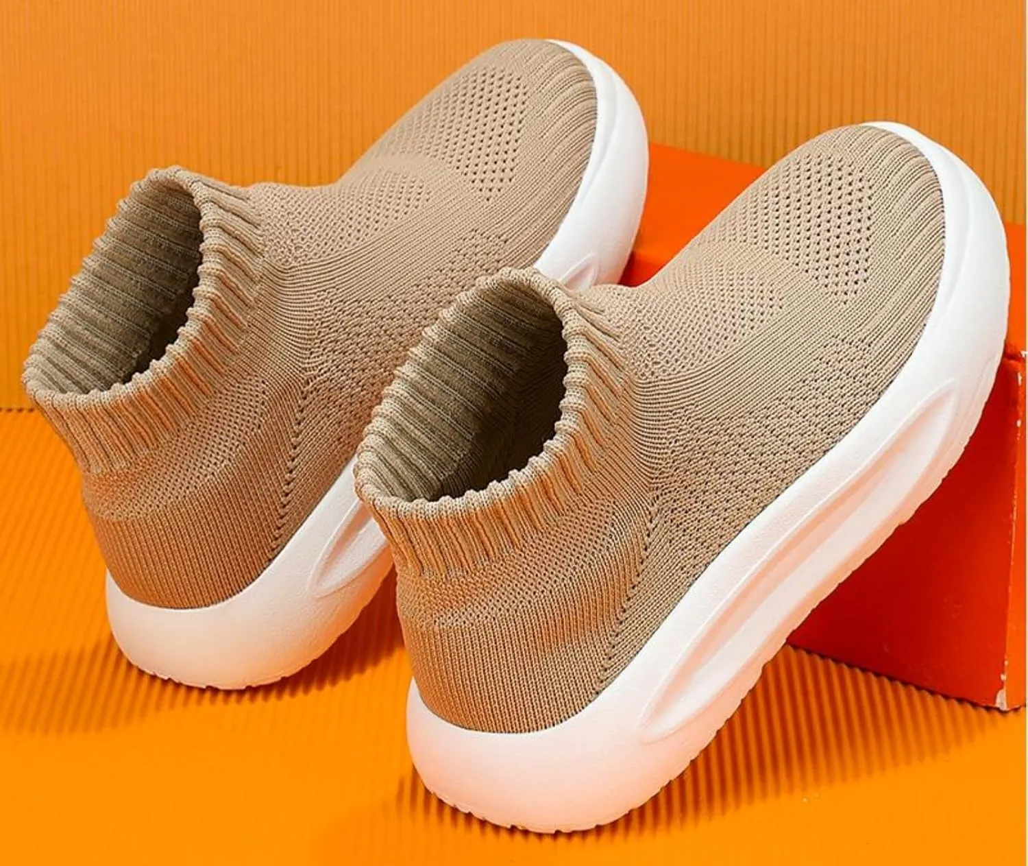 FUNCOS Kids High Top Sneakers | Lightweight Comfort Running Shoes | Non-Slip & Breathable Design | Machine Washable for Summer Activities