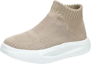 FUNCOS Kids High Top Sneakers | Lightweight Comfort Running Shoes | Non-Slip & Breathable Design | Machine Washable for Summer Activities