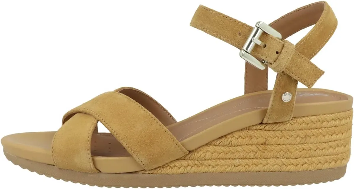 Geox Women's D Ischia Corda C Open Toe Sandals